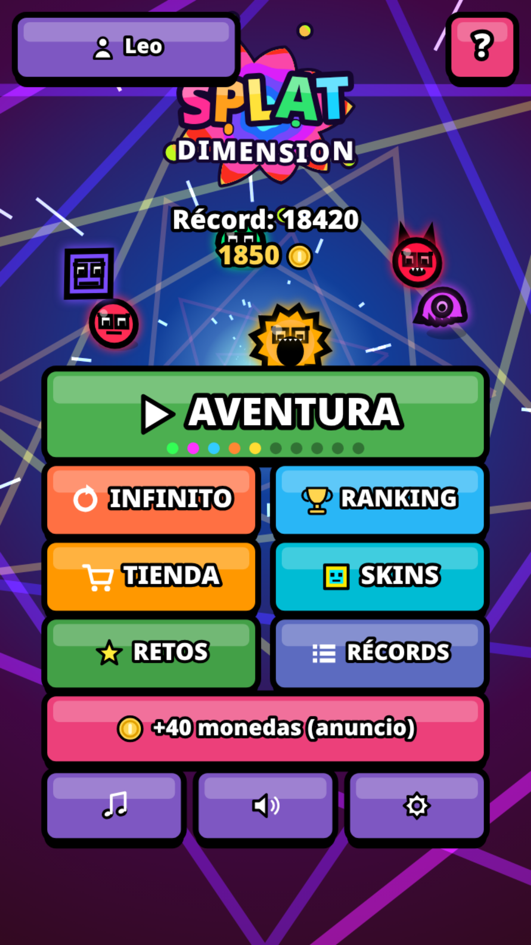 Menú